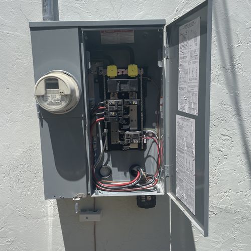 Circuit Breaker Panel or Fuse Box Installation