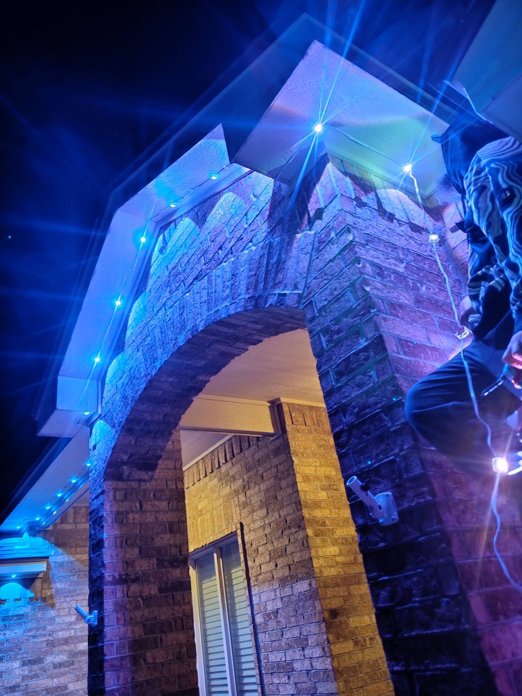 Permanent lighting installation
