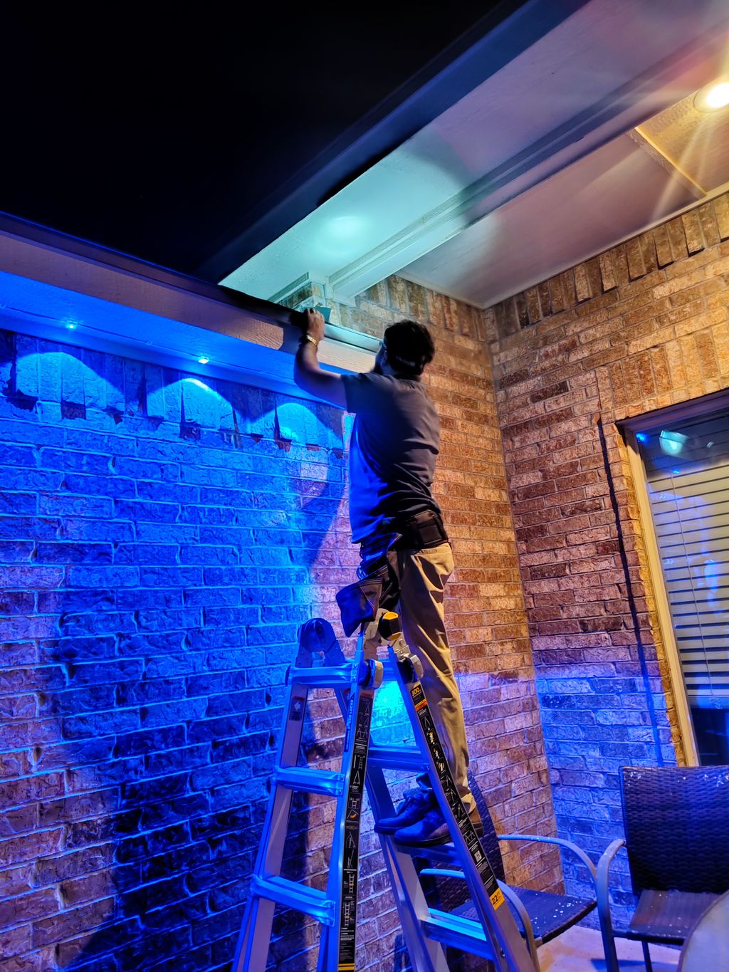 Permanent lighting installation 