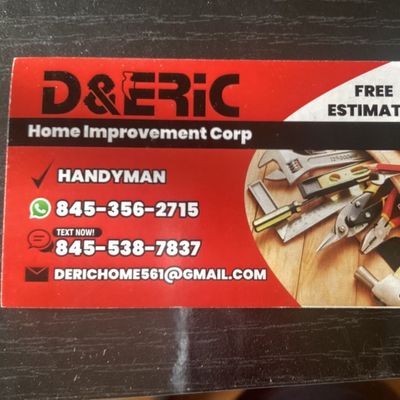 Avatar for D&ERIC home improvement corp