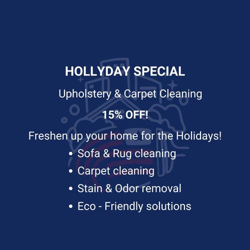 Upholstery and Furniture Cleaning