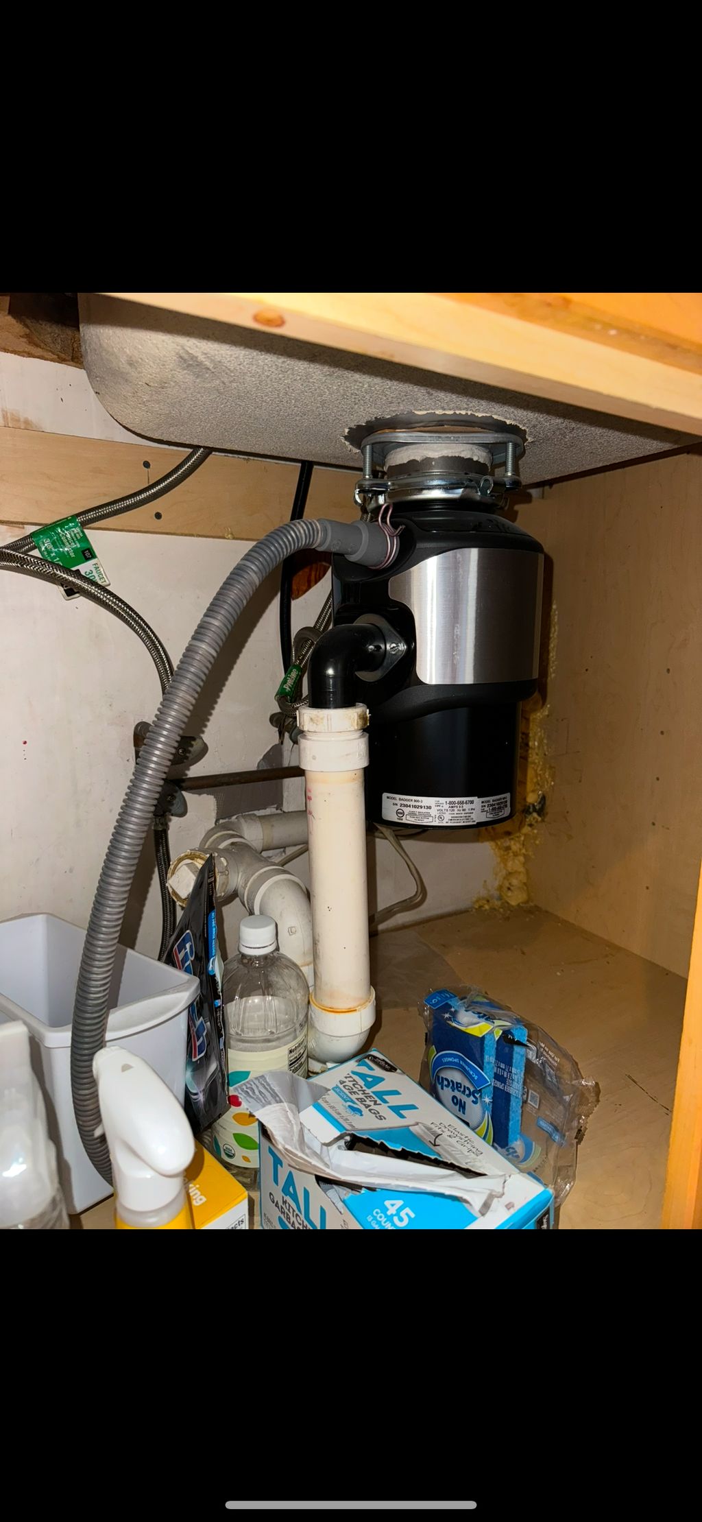 Garbage Disposal Installation