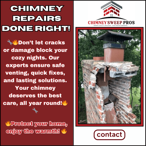 Fireplace and Chimney Cleaning or Repair