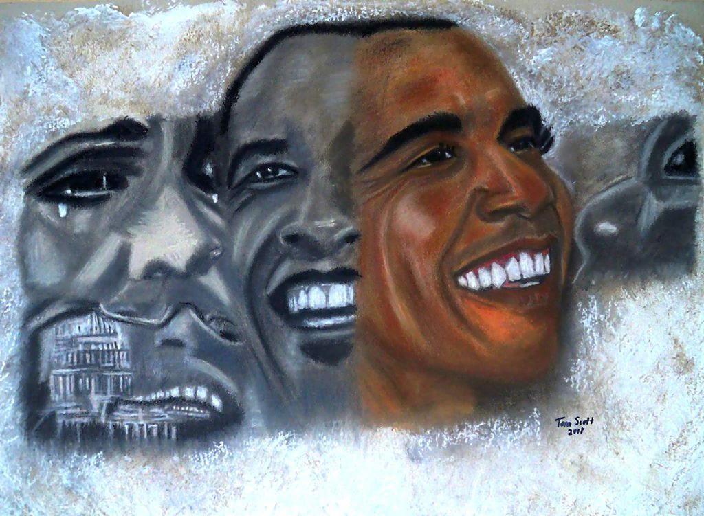 Tara Scott Artwork (Barak Obama Collage))