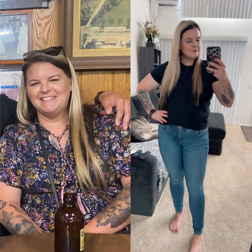 CLIENT HOLLY IS DOWN 40 POUNDS IN 4 MONTHS ALREADY