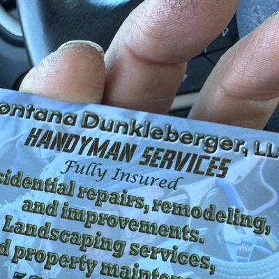 Avatar for Montana Dunkleberger Contracting LLC