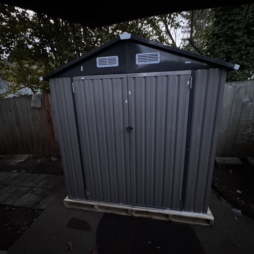 Install shed