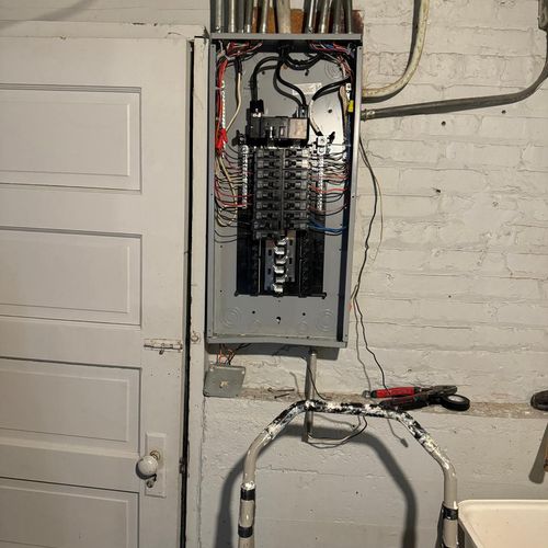 Circuit Breaker Panel or Fuse Box Installation