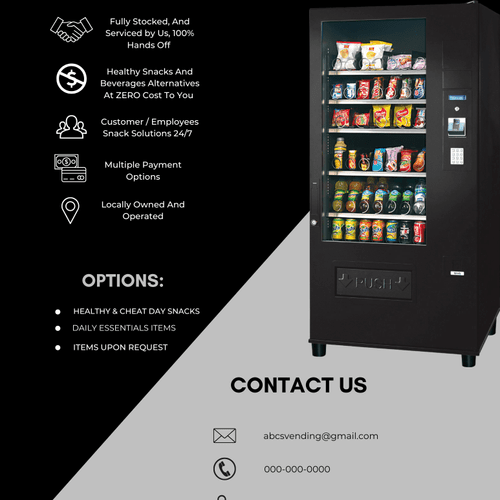 Vending Machine Business Flyer 