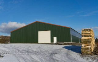 Commercial grade storage building