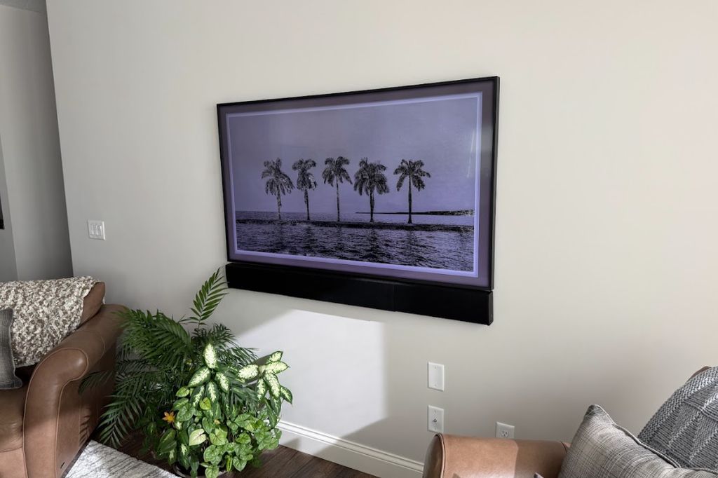 Frame TV Install with 3.1 Audio System