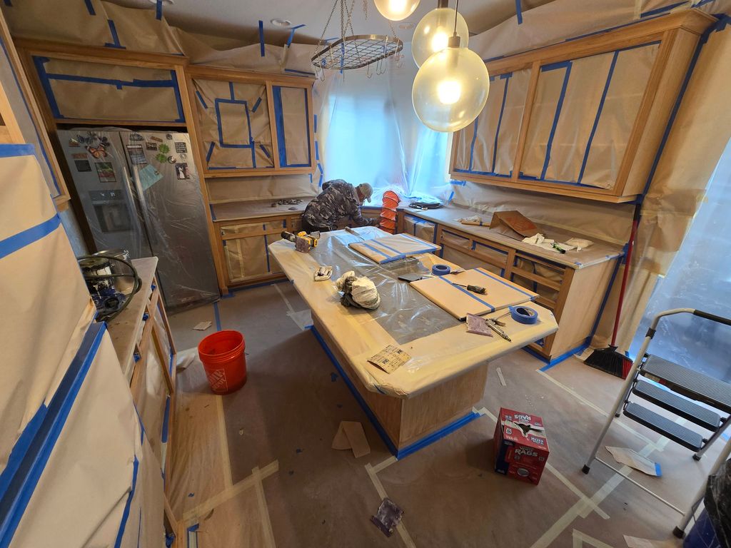 Kitchen Refinish Before