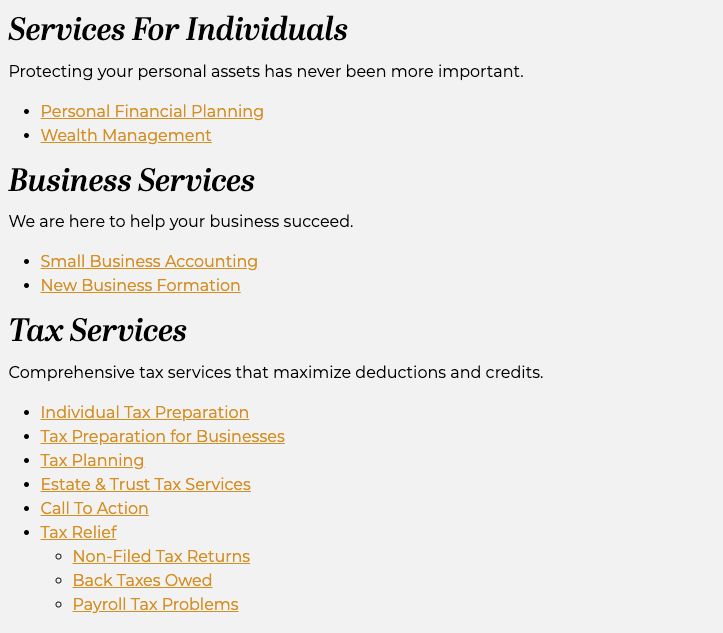 Services