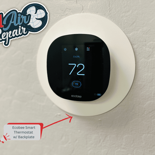 An Ecobee smart thermostat! 