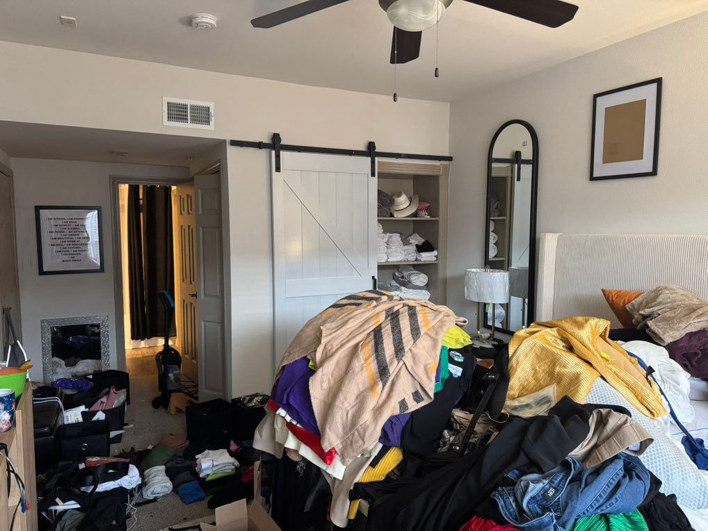 Before picture ( Deep cleaning and organization )