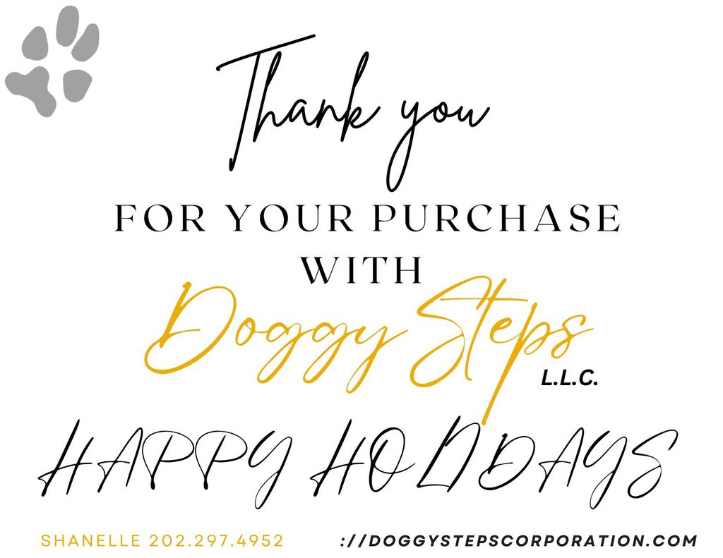 HAPPY Holidays from DoGGySteps