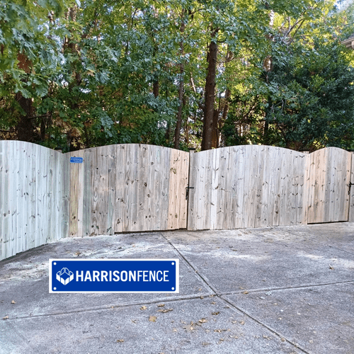 Arch Privacy Fence