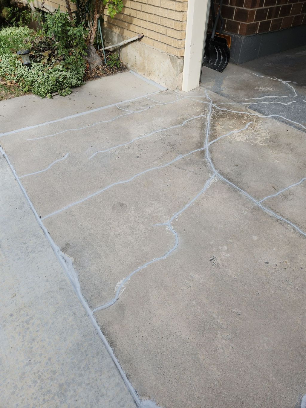 After concrete repair