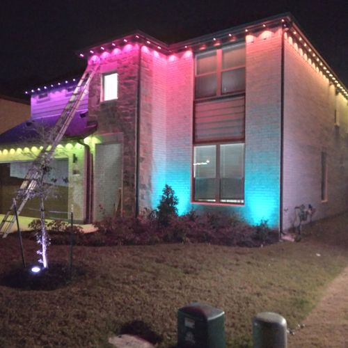 Holiday Lighting Installation and Removal