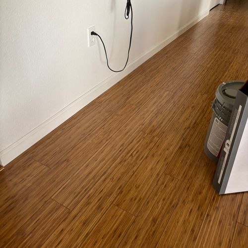 New Baseboard Installation