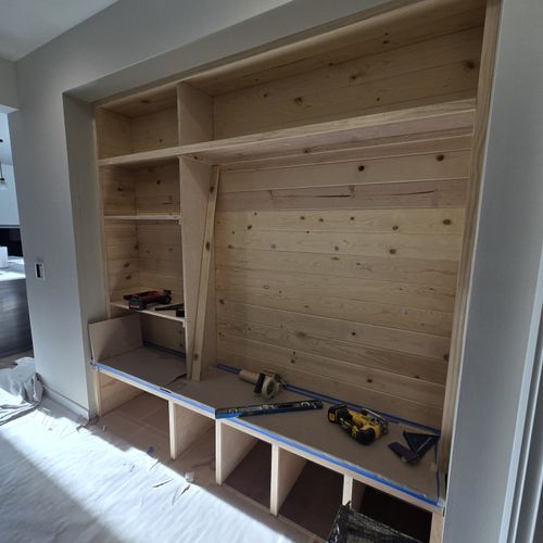 Custom Cabinet Building