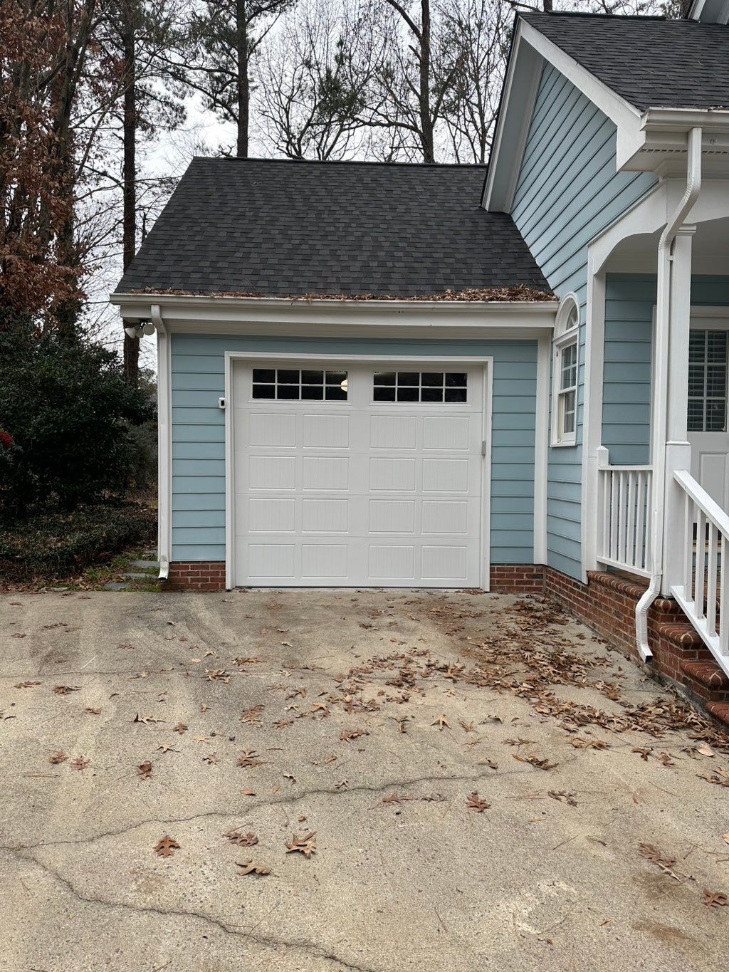 They did a great job on my garage door. Aaron was 