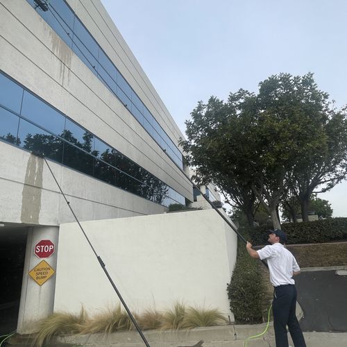 2-story building - Windows Washing