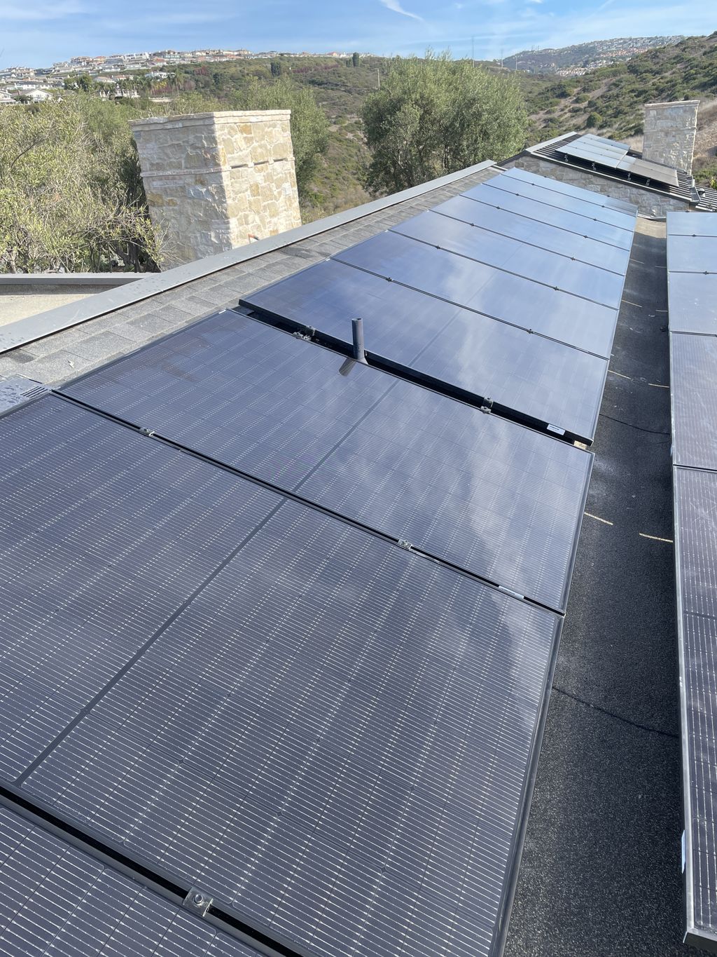 Corona Del Mar - Solar Panels Cleaning