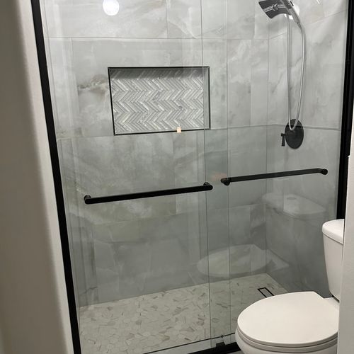 Sergio did an excellent job installing my shower d