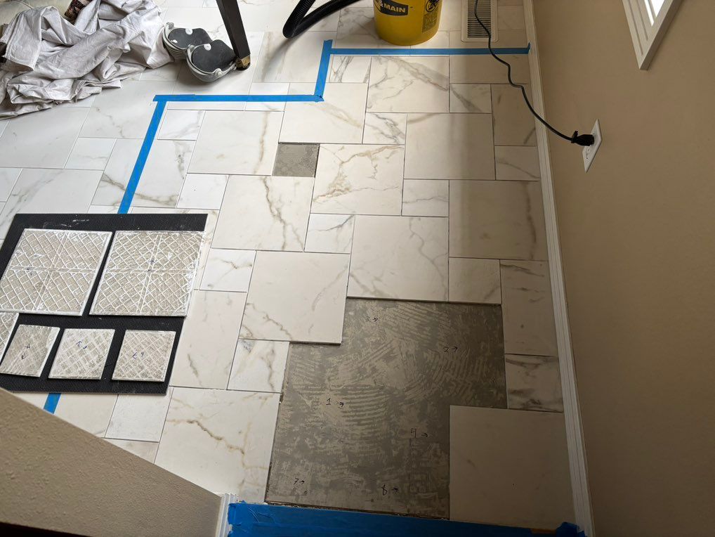 Fixing thinset and grout failures