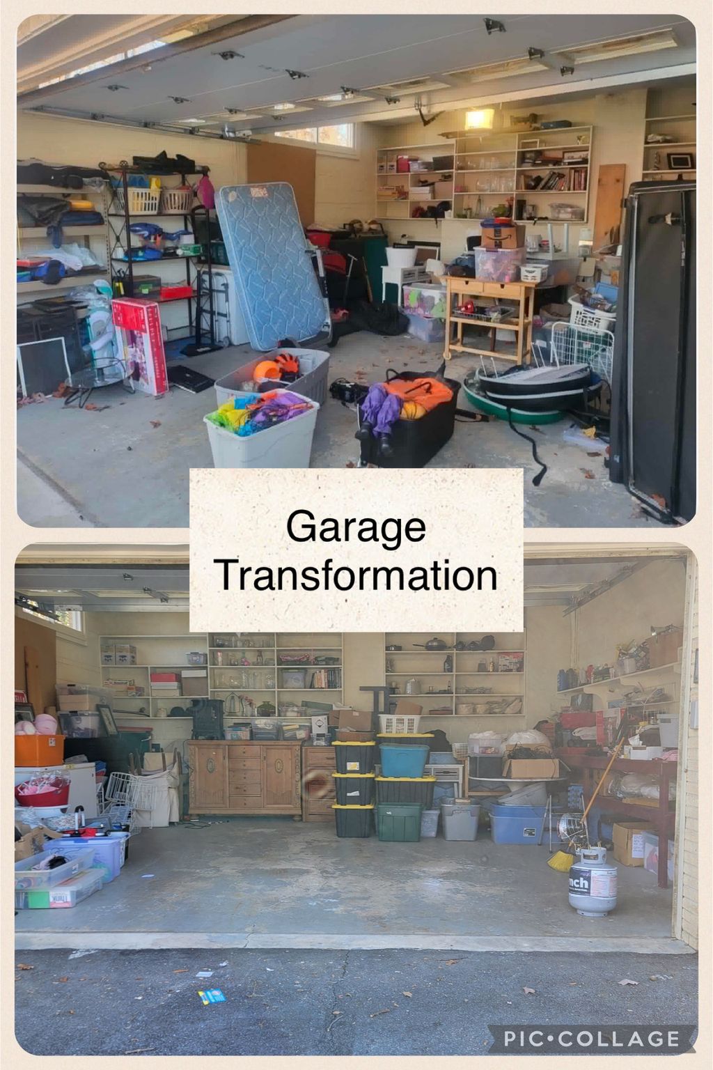 Garage, Basement or Attic Cleaning