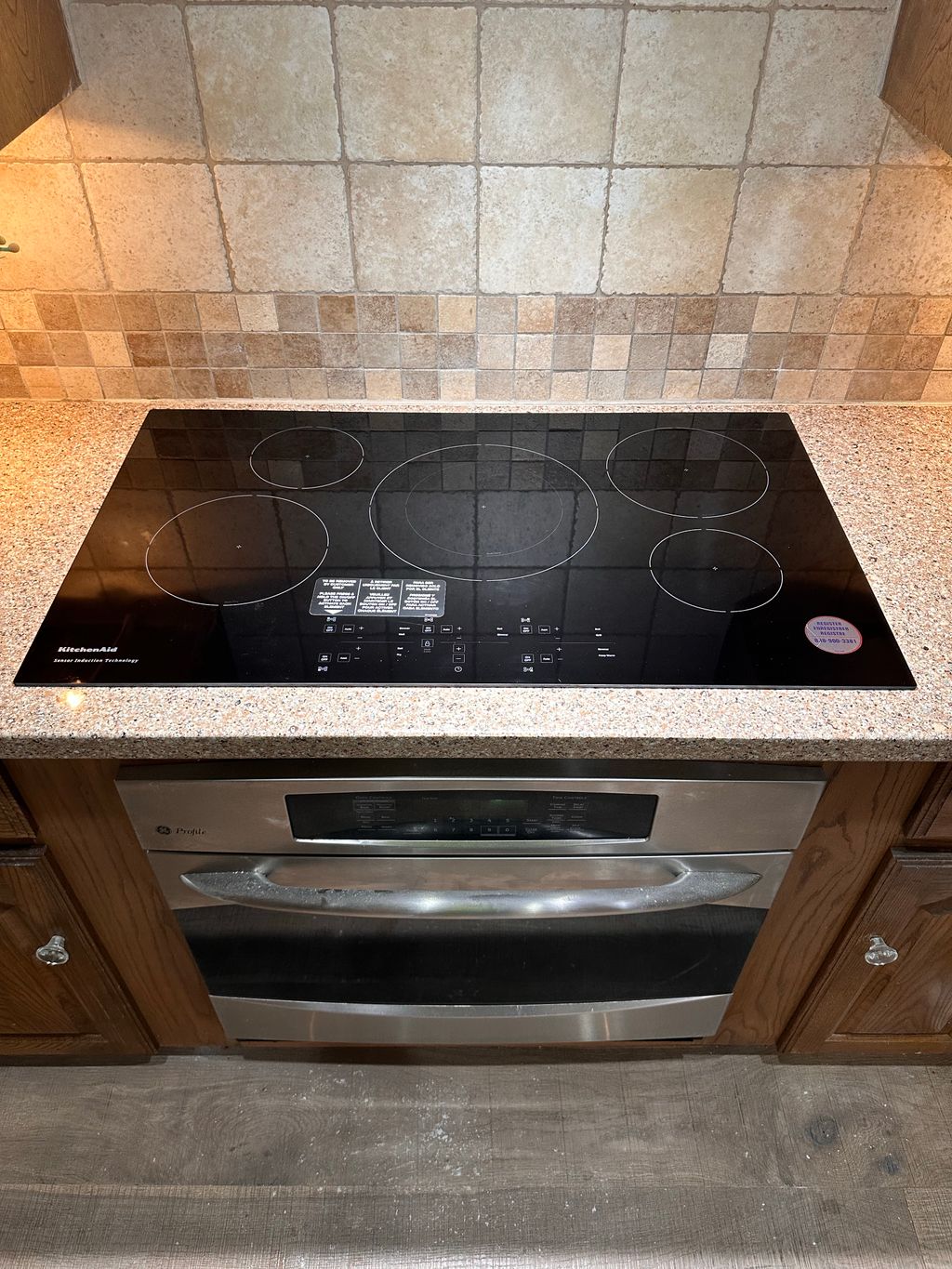 Cooktop install