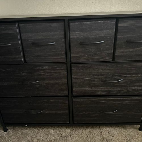 I bought a new dresser but I have no brain or pati