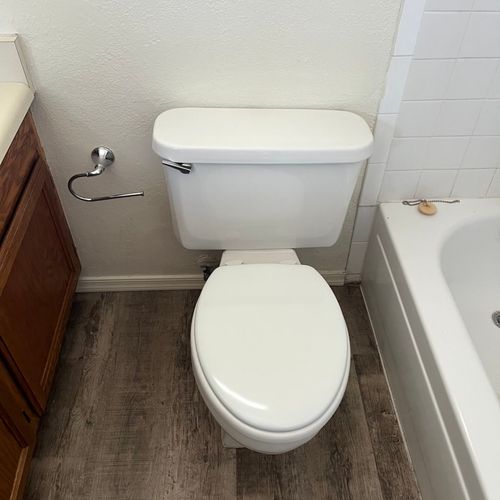 Toilet installs