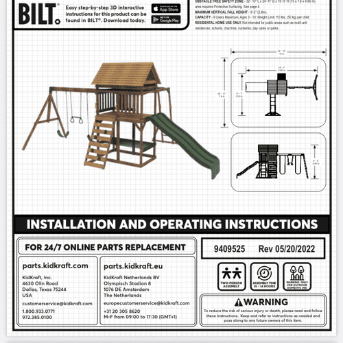 Play Equipment Construction and Assembly