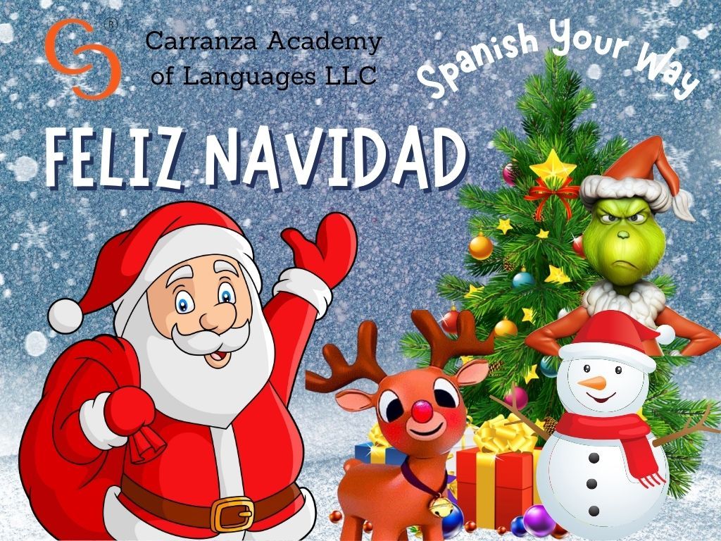 Feliz Navidad for all our students and new student