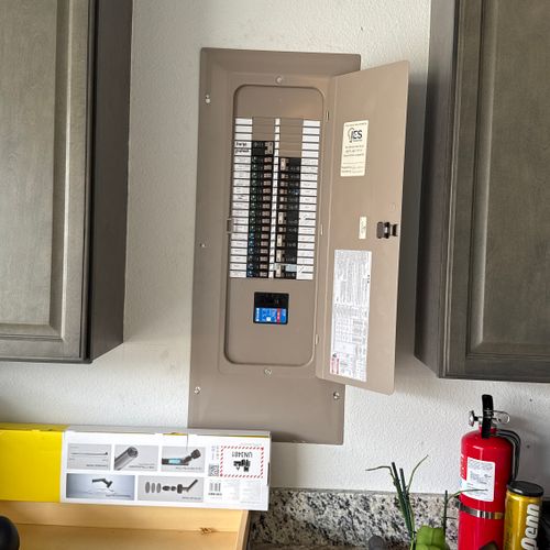 Circuit Breaker Panel or Fuse Box Installation