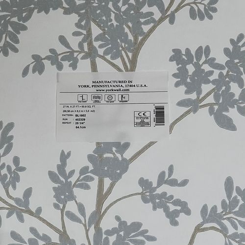 Wallpaper installation from YorkWallcoverings in L