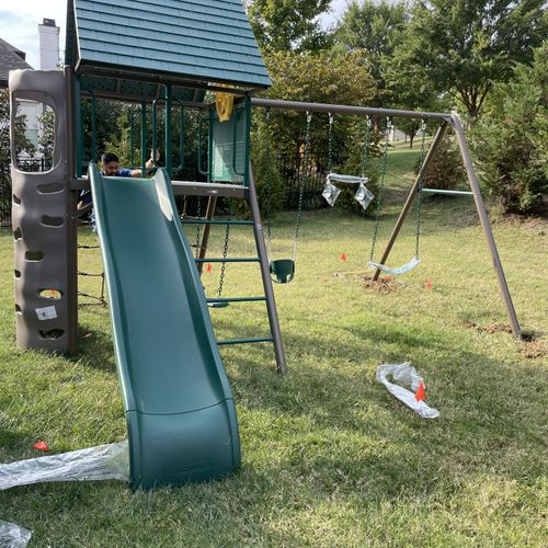 Play Equipment Construction and Assembly