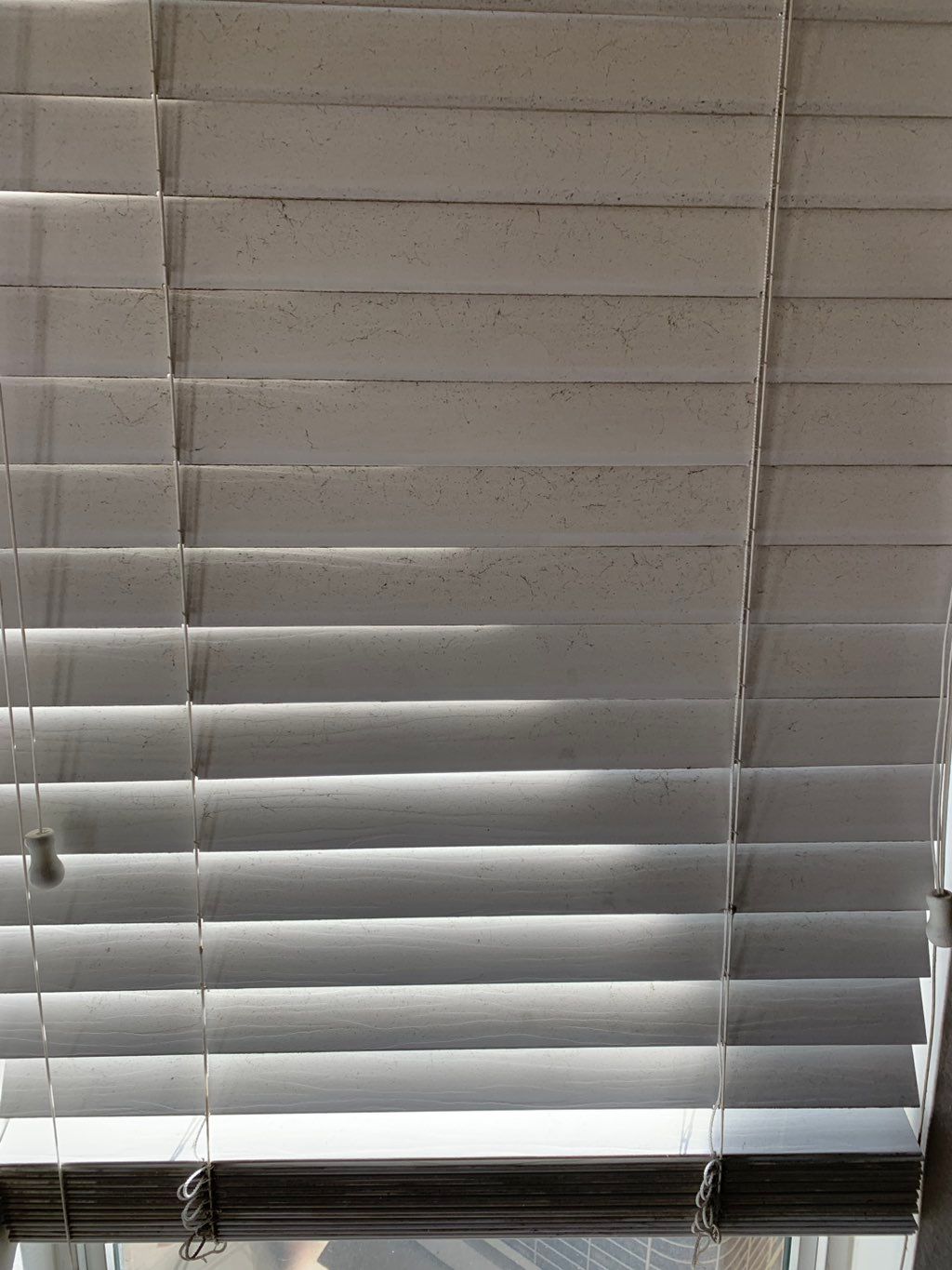Move out clean- blind before cleaning 