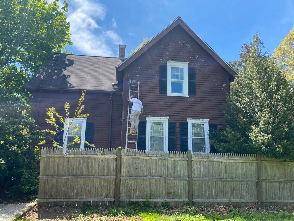 BEFORE EXTERIOR PAINTING