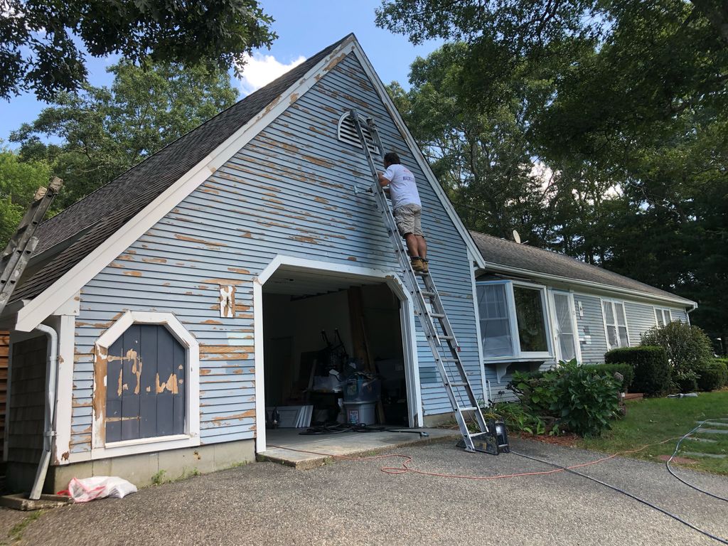 BEFORE EXTERIOR PAINTING