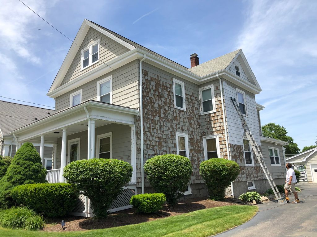 BEFORE EXTERIOR PAINTING