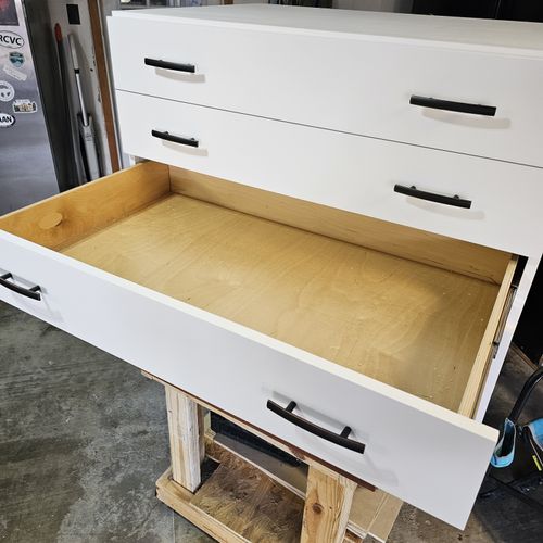 Custom Cabinet Building