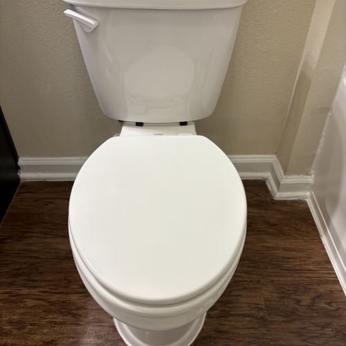 Toilet repaired