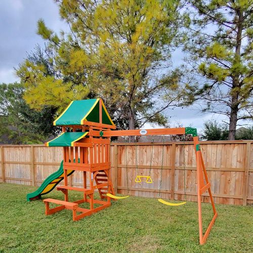 Play Equipment Construction and Assembly