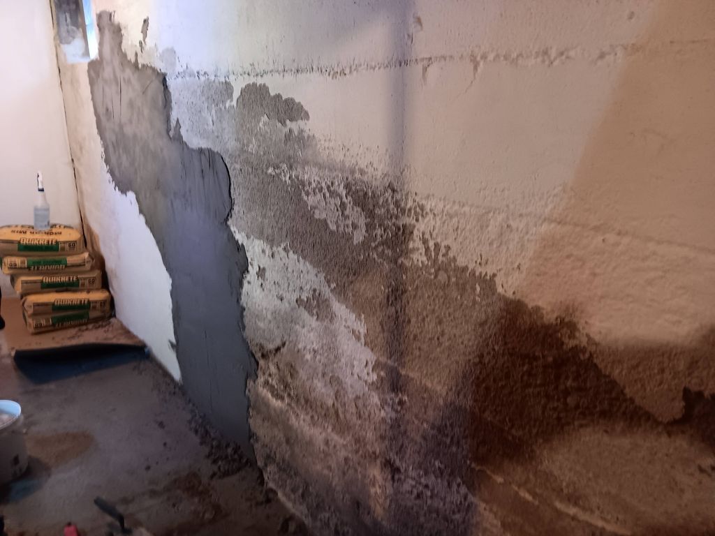 Skimming Concrete Walls