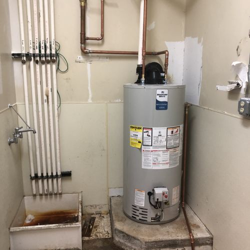 Water Heater Installation or Replacement