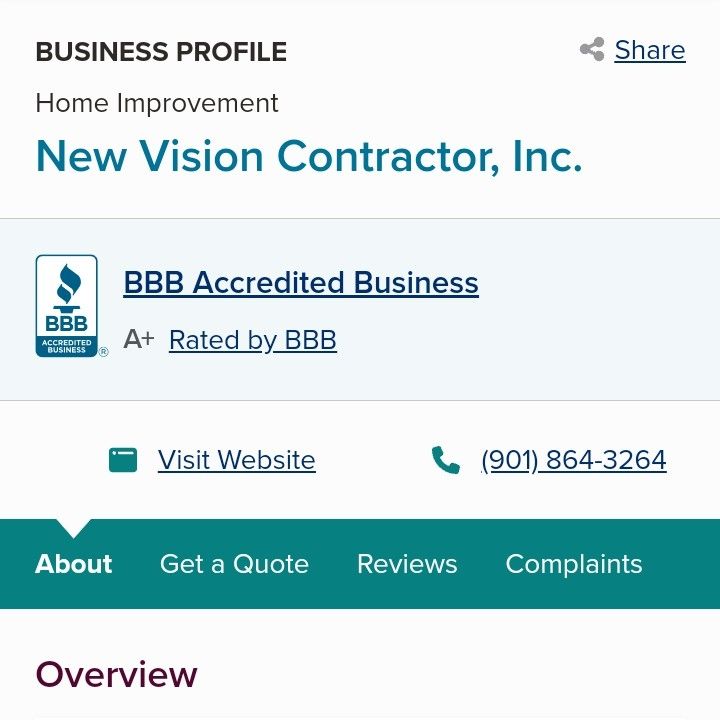 New Vision Contractor Inc.