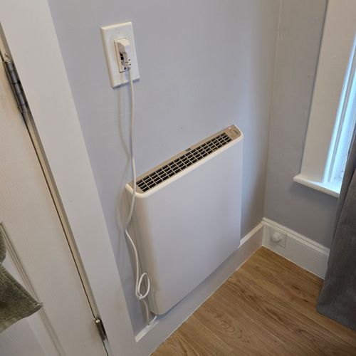 Wall-Mounted Space Heater